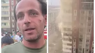 Гражданин Турции спас троих детей при пожаре в ЖК "Аккент" в Алматы