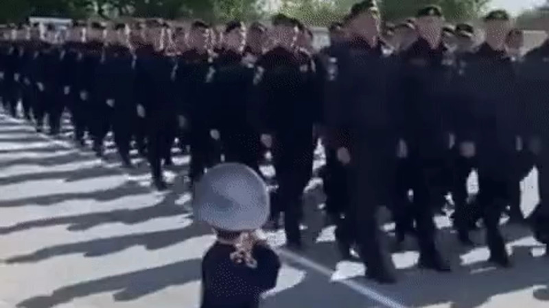 Кадры из видео instagram.com/polisia_kostanay