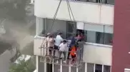 Пожар в ЖК Алматы: с какими травмами доставляли людей в больницы