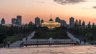 Сильный запах гари чувствуется в воздухе Астаны