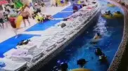 Спасение тонувшего мальчика попало на видео в бассейне Астаны