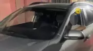 Курьер на мопеде "задержал" родственника полицейского начальника в Шымкенте
