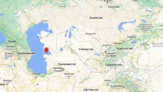 Землетрясение произошло в Каспийском море