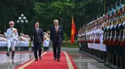 Президент Вьетнама встретил Токаева в своем дворце