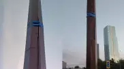 "Ремонт" фонарного столба изолентой объяснили в акимате района Астаны
