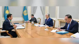 Президент Токаев принял генерального секретаря СВМДА