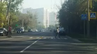 Алматинцев попросили надеть маски из-за дыма