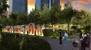 Каким может быть сквер у ТРЦ "Керуен" в Астане