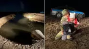 Трехлетнюю казахстанку обнаружили ночью в степи в шести километрах от ближайшего поселка