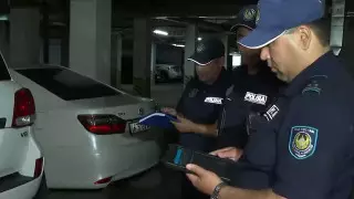 Рейды по закрытым паркингам проходят в Астане