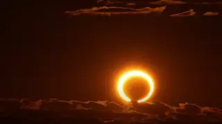NASA показало тизер редкого солнечного затмения