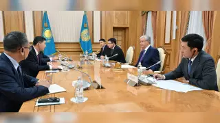 Токаев принял главу корпорации SINOPEC
