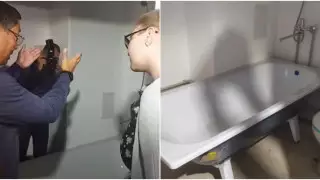 "Ванна в центре комнаты - как заселяться?" Досаева пригласила в квартиру жительница нового ЖК