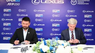 Lexus Kazakhstan и Astana Open подписали меморандум о сотрудничестве