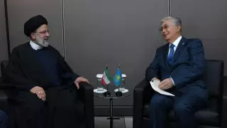Касым-Жомарт Токаев провел встречу с президентом Ирана