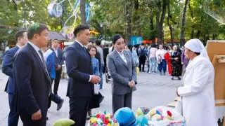 Ярмарка предпринимателей состоялась в Шымкенте