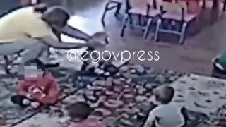 Видео жестокого обращения с малышом в детском саду изучает полиция Туркестанской области