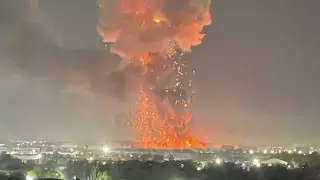 Мощный взрыв прогремел на складе в Ташкенте: есть пострадавшие