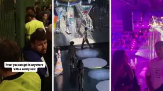 Блогер пробрался на закрытый показ мод с помощью желтого жилета