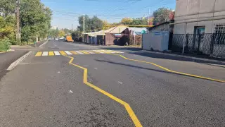 Необычную разметку нанесли на дорогу в Алматы