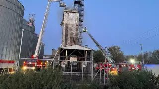 Крупный пожар в Усть-Каменогорске потушили