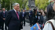 Токаев пообщался с казахстанскими студентами в Пекине