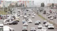 В Алматы каждый день заезжают 700 тысяч машин