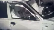 В Туркестане, употреблявший наркотики водитель, попал на видеокамеры
