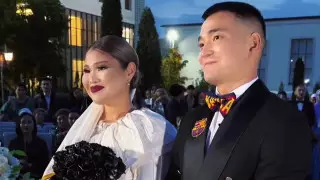 "Футбольный" той с тортом за 2 миллиона тенге попал на видео в Алматы