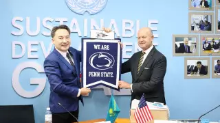 Satbayev University и Penn State договорились о стратегическом партнерстве