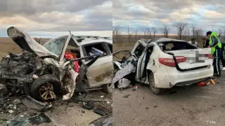 Иностранцы погибли в страшном ДТП на трассе Самара - Шымкент