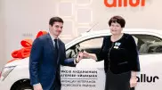 Новенький Chevrolet получил Совет ветеранов Алматы от компании Allur