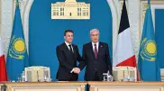 Визит Макрона в Астану: о чем договорились Казахстан и Франция