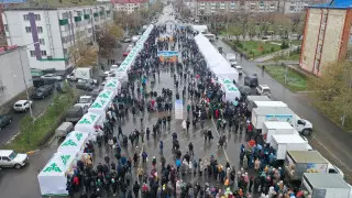 Масштабная осенняя сельскохозяйственная ярмарка проходит в СКО