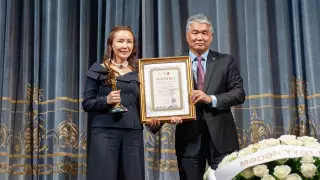 Туркестанский музыкально-драматический театр получил приз в Азербайджане