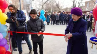 Новое общественное пространство на улице Мәңгілік Ел открыли в Семее