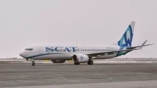 Самолет с пассажирами не смог вылететь в Астану из Павлодара