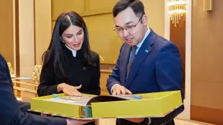 Саида Мирзиеева рассказала о встрече с помощником Касым-Жомарта Токаева