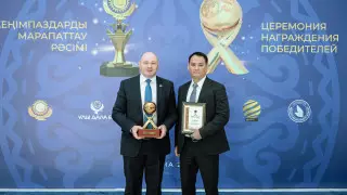 Социальный проект "Казцинка" получил высокую награду "Парыз"