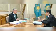 Президент Токаев принял акима Алматы Досаева