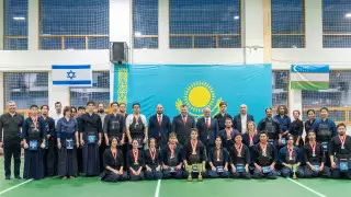 В Алматы прошел VI чемпионат Центральной Азии по кендо