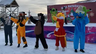 Зимний сезон открыли на курорте Бурабай