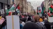 "Суперсубботу" прервали пропалестинские протестующие в Лондоне