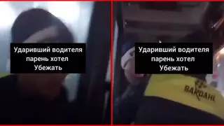 Как люди обошлись с напавшим на водителя автобуса в Алматы: появилось видео