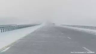 Дороги закрыли в 6 областях Казахстана из-за непогоды