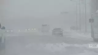 Трассы из Астаны закрыты по нескольким направлениям