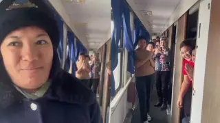 Проводница поезда "Алматы - Актобе" приняла роды у пассажирки