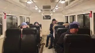 Эвакуация людей на закрытых трассах попала на видео в Карагандинской области