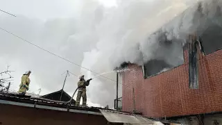 Лагманхана горела в Алматы