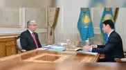 Токаев принял акима Туркестанской области